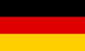 Die Flagge der Bundesrepublik Deutschland